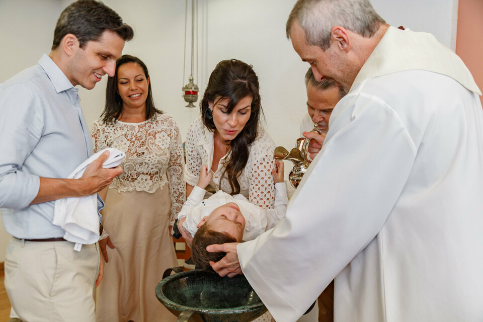 Arthur - Batizado na Paróquia Santa Terezinha - Higienópolis - São Paulo