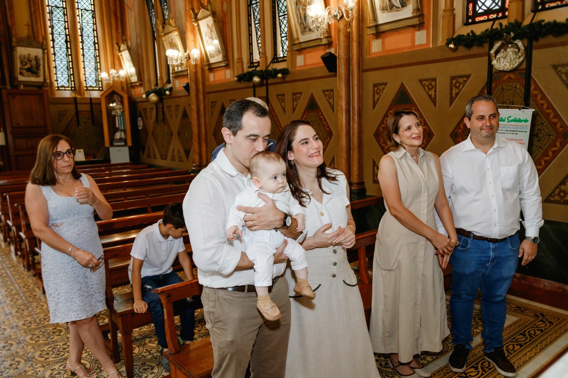 Foto Batizado do Arthur - Capela da Santa Casa - São Paulo Foto Batizado do Arthur - Capela da Santa Casa - São Paulo - Imagem 7