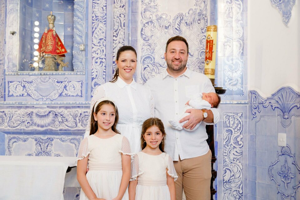 Batizado do Augusto - Paróquia Nossa Senhora do Brasil - São Paulo