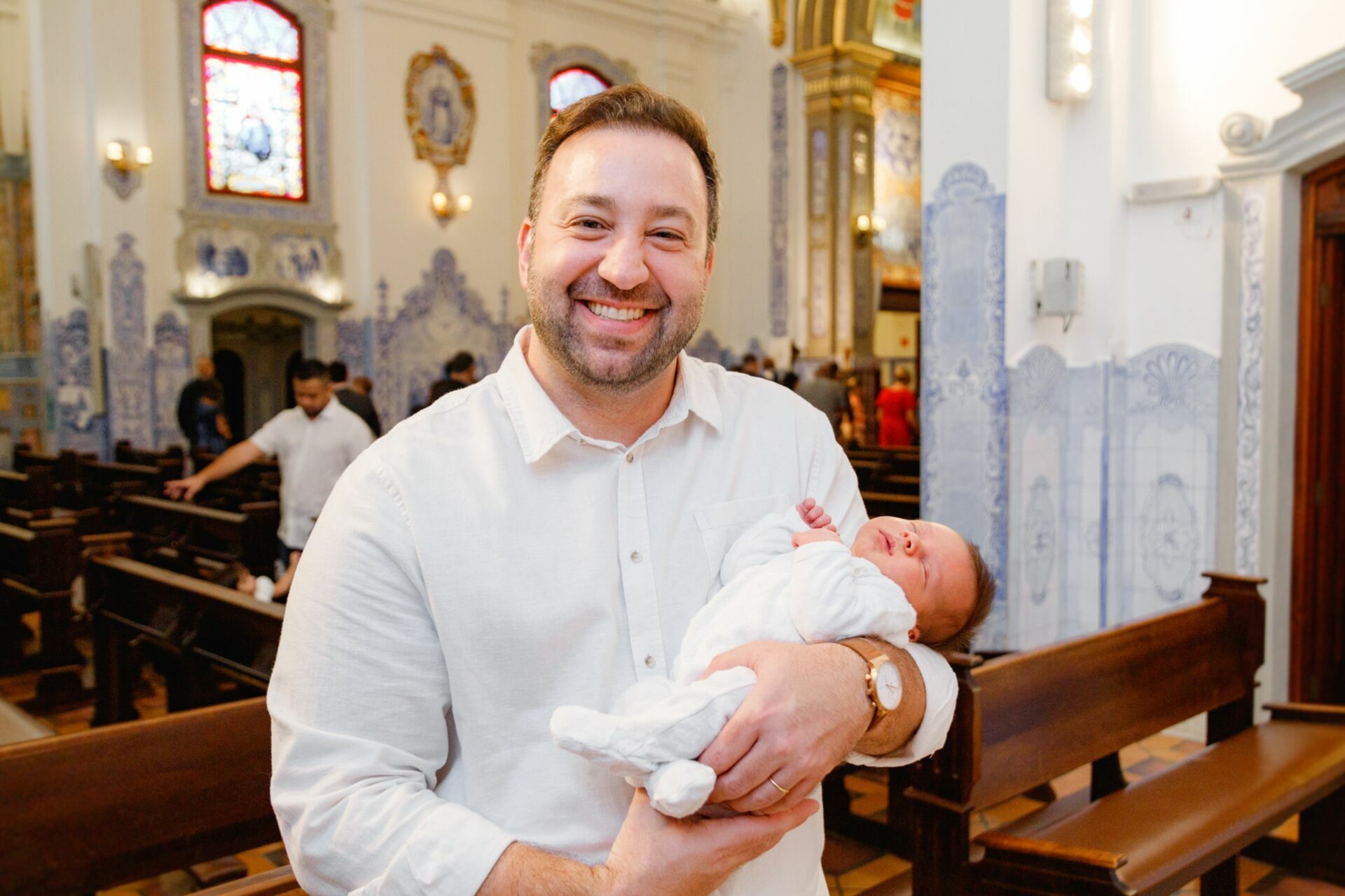 Foto Batizado do Augusto - Igreja Nossa Senhora do Brasil - São Paulo Foto Batizado do Augusto - Igreja Nossa Senhora do Brasil - São Paulo - Imagem 16