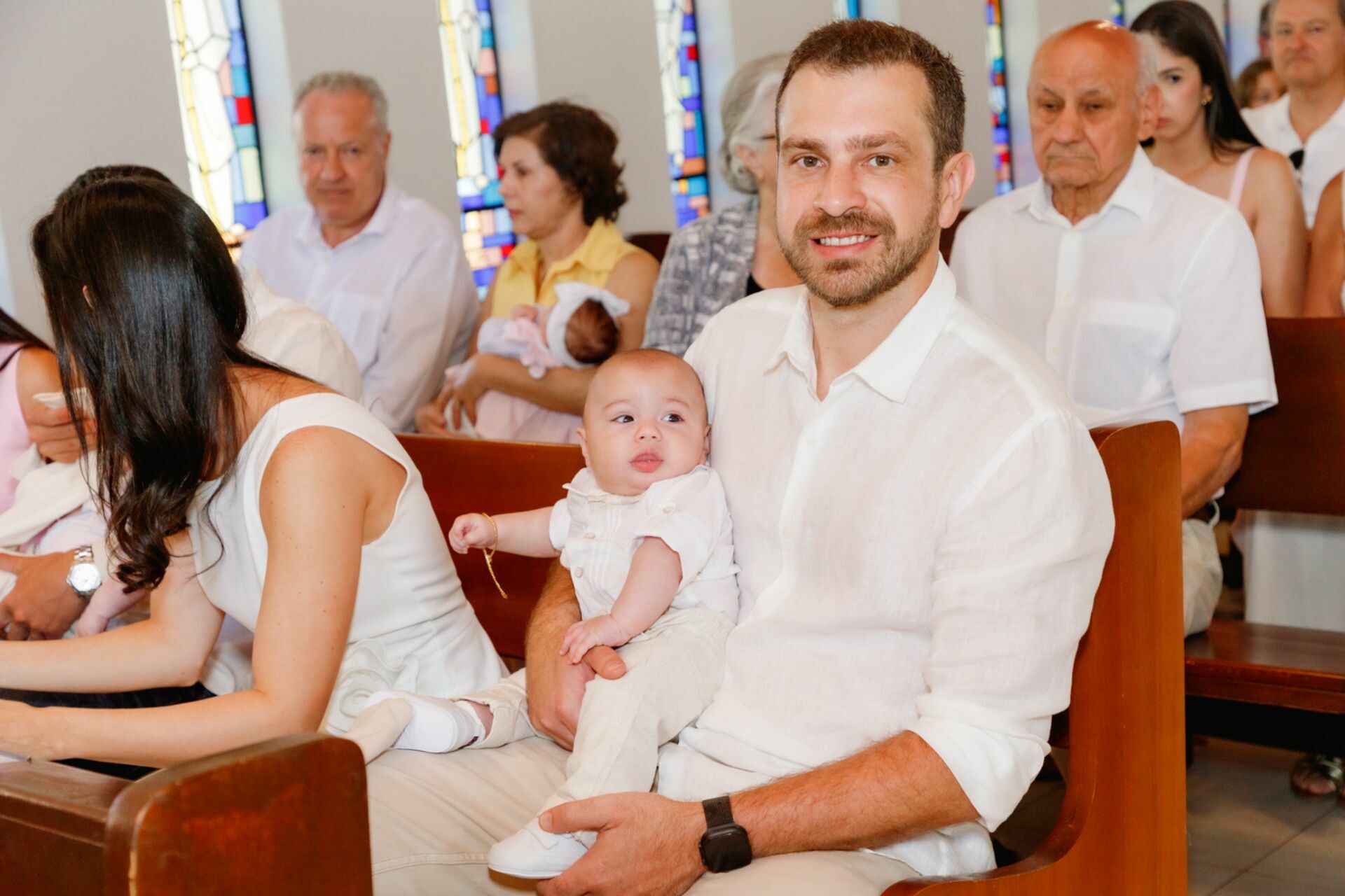 Foto Batizado Pedro e Gabriel - Capela Alphaville Campinas - São Paulo - Imagem 71