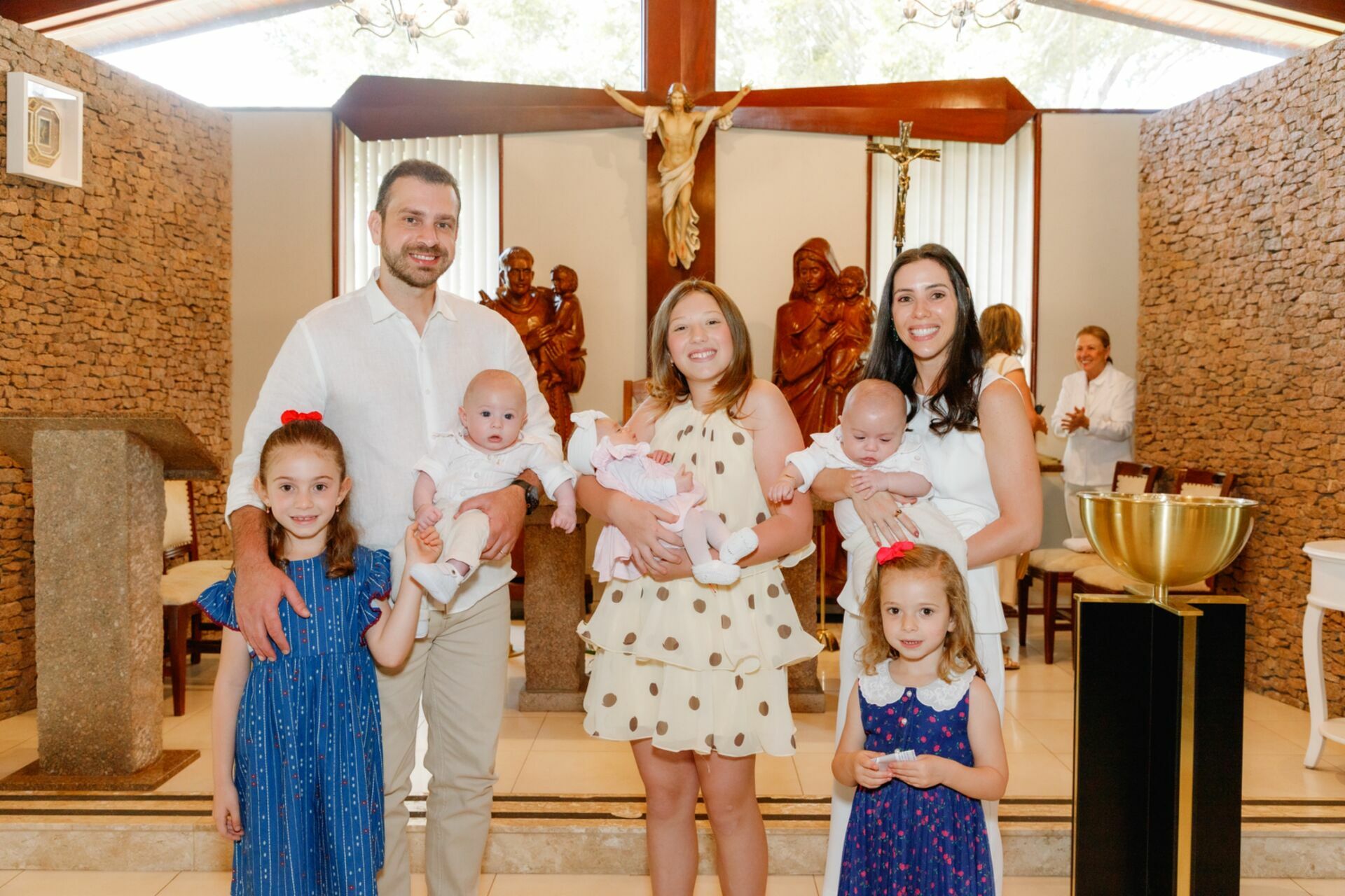 Foto Batizado Pedro e Gabriel - Capela Alphaville Campinas - São Paulo - Imagem 132