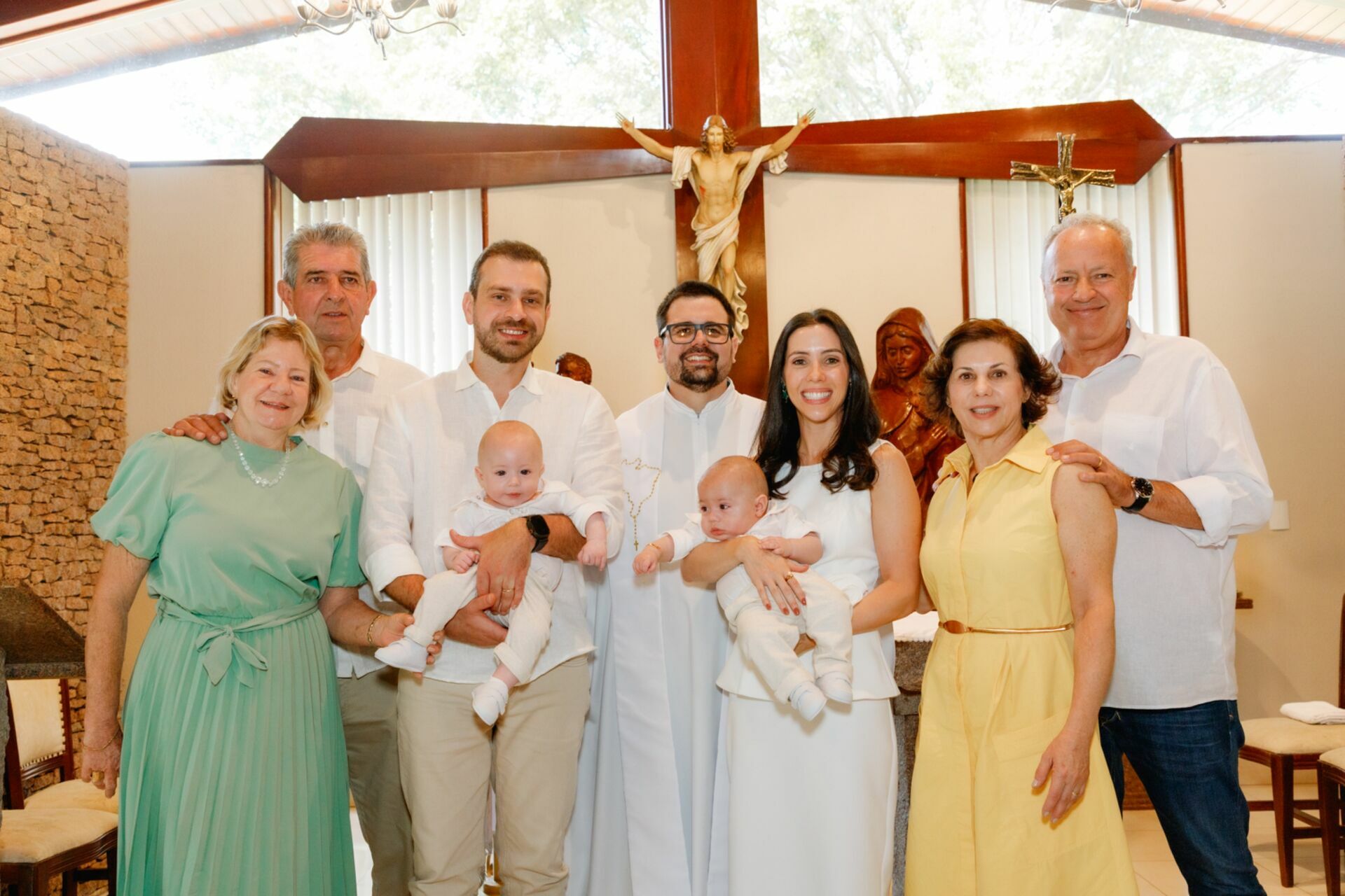 Foto Batizado Pedro e Gabriel - Capela Alphaville Campinas - São Paulo - Imagem 129