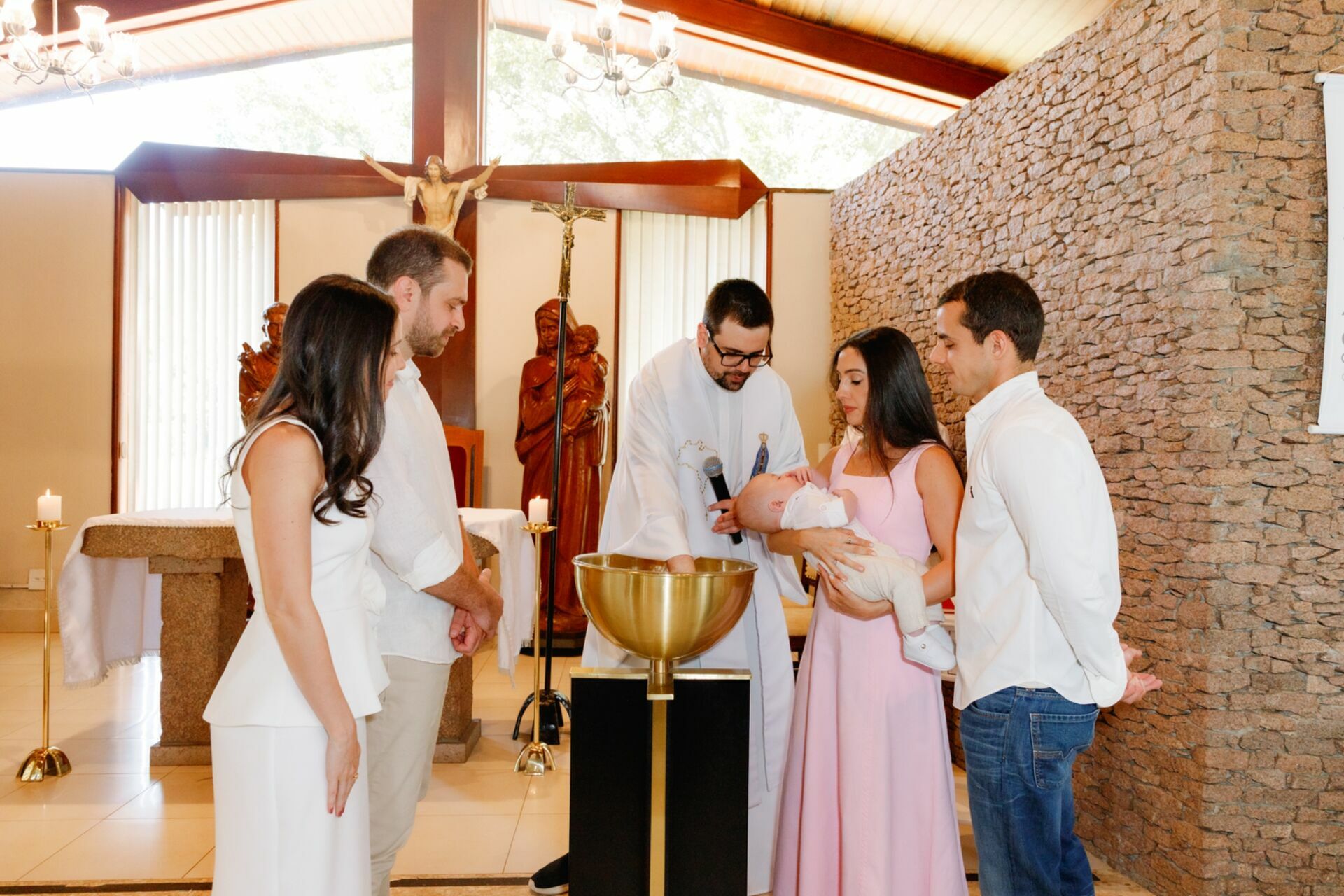 Foto Batizado Pedro e Gabriel - Capela Alphaville Campinas - São Paulo - Imagem 110
